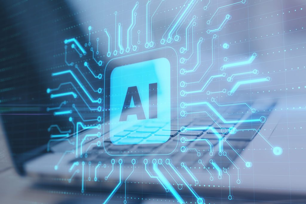 Abstract AI chip